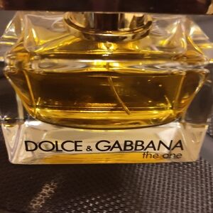 Dolce & Gabbana The One Fragrance in Gold Glass